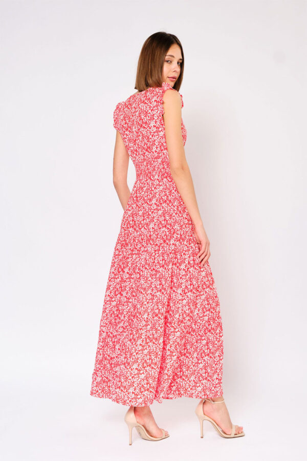 Goa Red Floral Danni Maxi dress