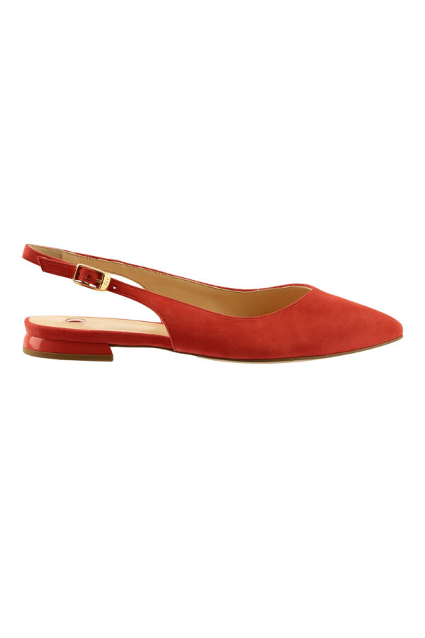 Hogl coral slingbacks