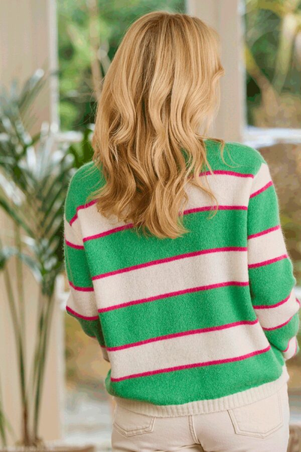 Luella Nora Neon Stripe jumper1