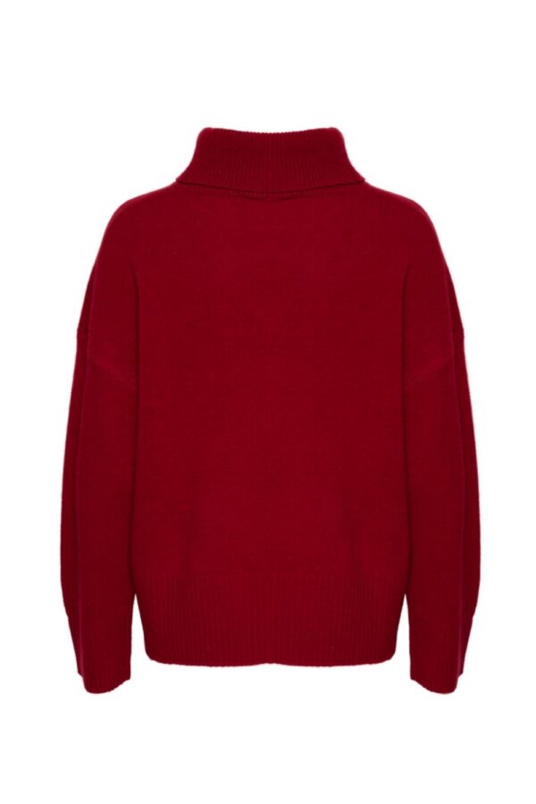 My essential wardrobe burgundy red huxi jumper2