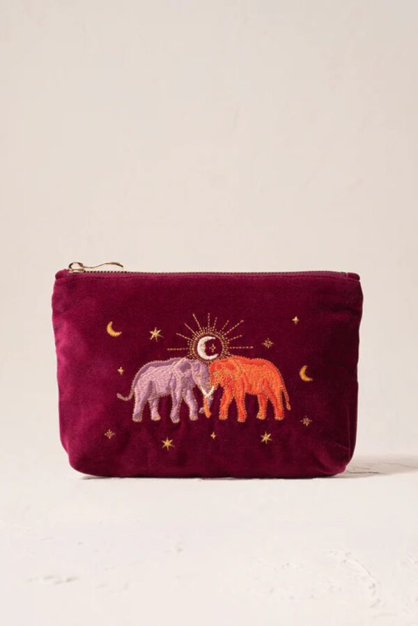 elizabeth scarlett Enchanted Elephant Mini Pouch