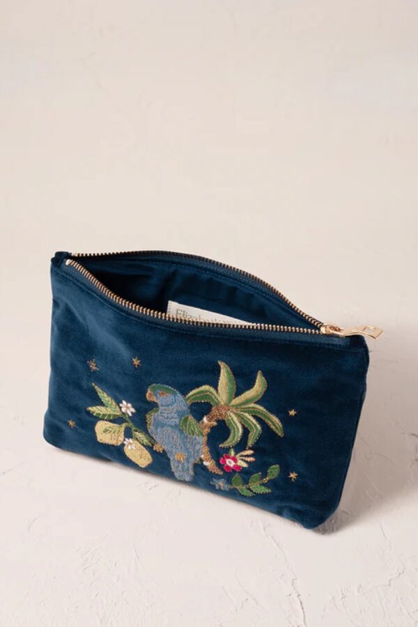 elizabeth scarlett parrot mini pouch1