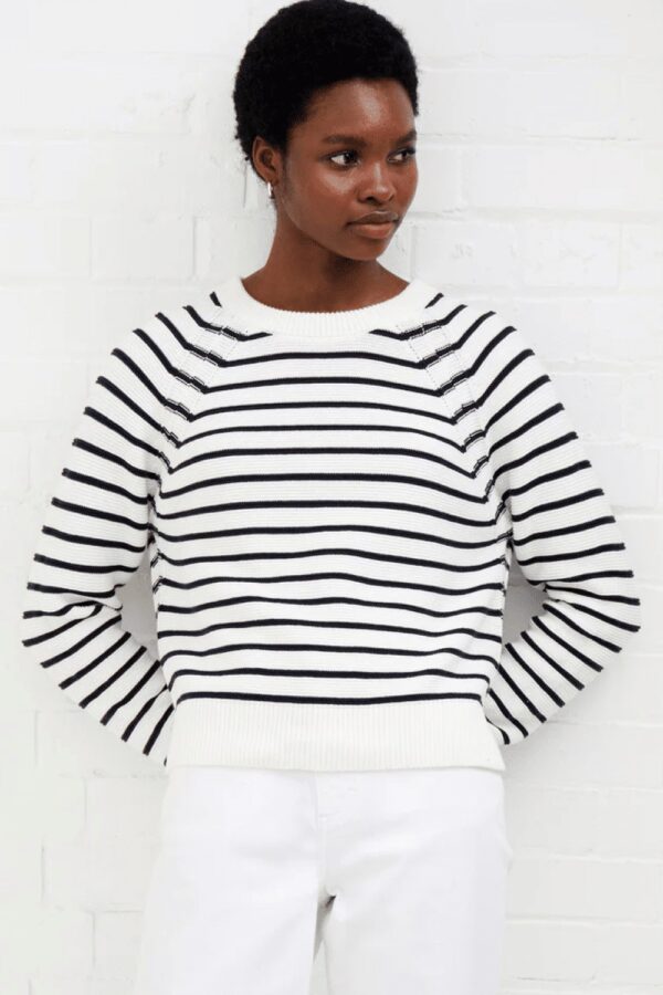 french connection lillie mozart stripe jumper