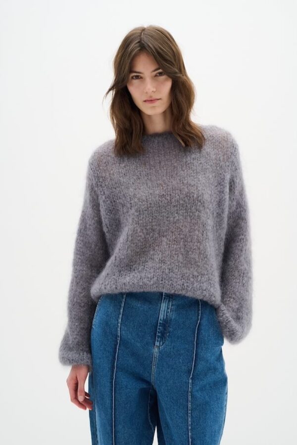 inwear granite melange jetra mohair pullover