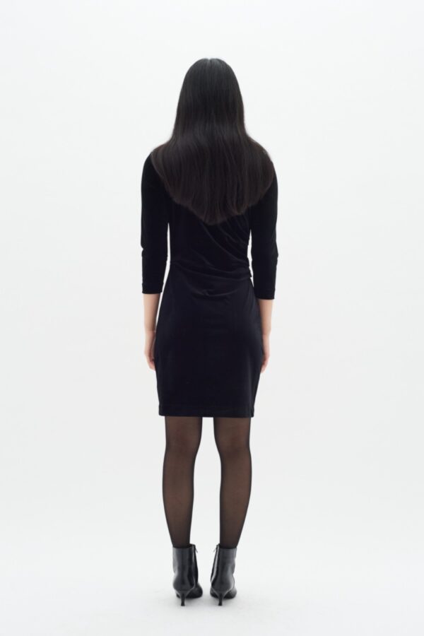 inwear ofiah black velvet dress1