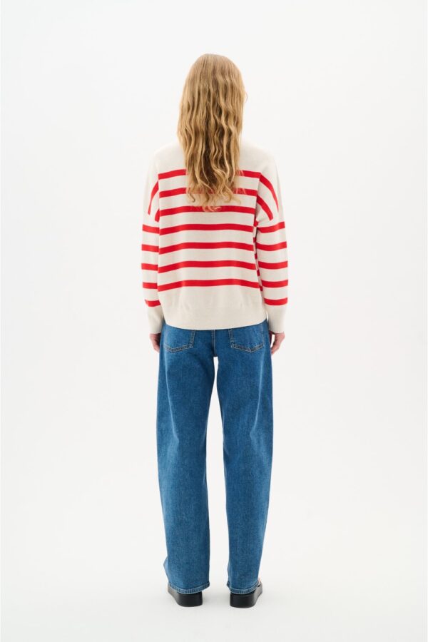 inwear tenley stripe trurtleneck sweater1