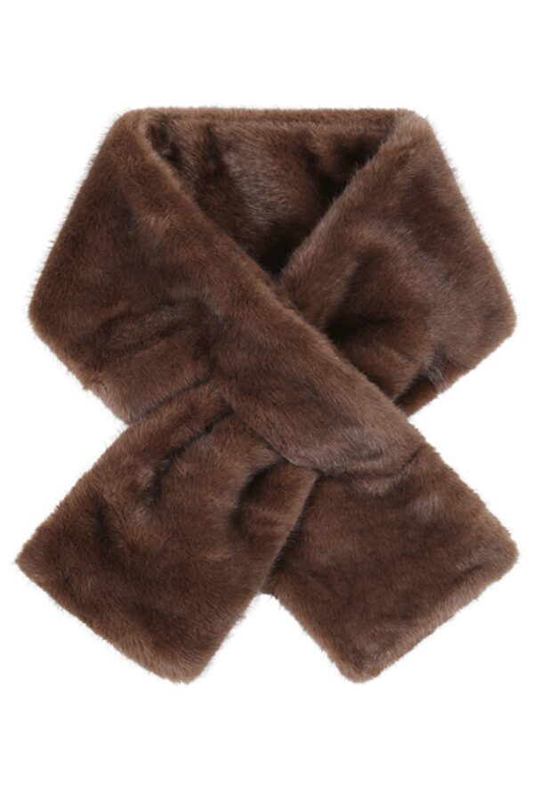 luella Mink faux fur scarf