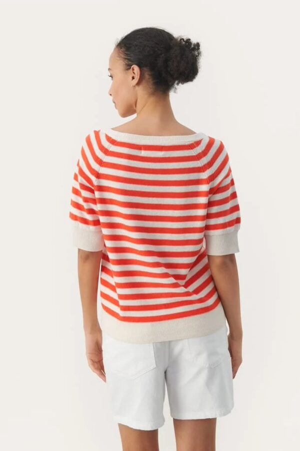 mandarin red stripe glennie short sleeved knit part two2