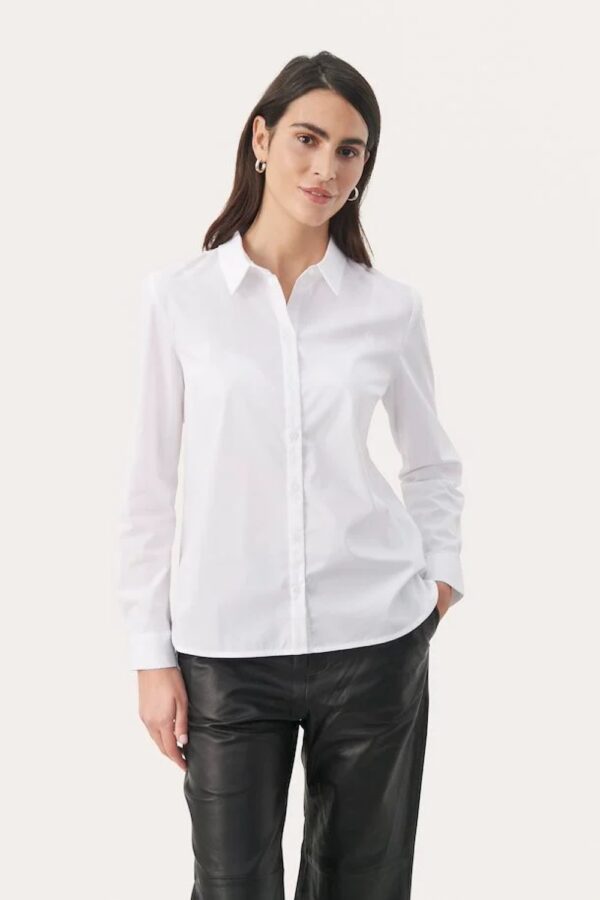 part two bright white bimini shirt