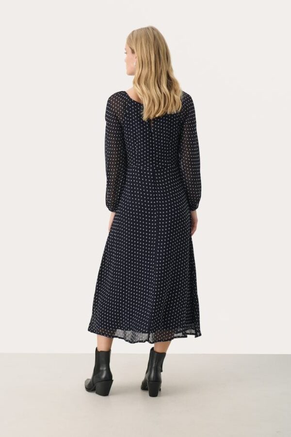 part two dark navy dot lanka dress1