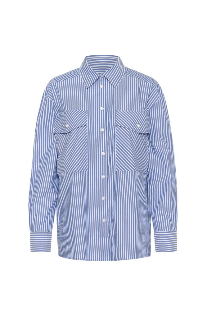 part two parinaz blue stripe shirt2