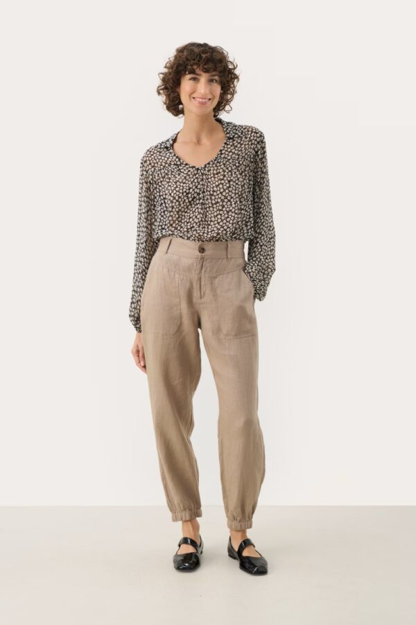 part two shenas trouser desert taupe