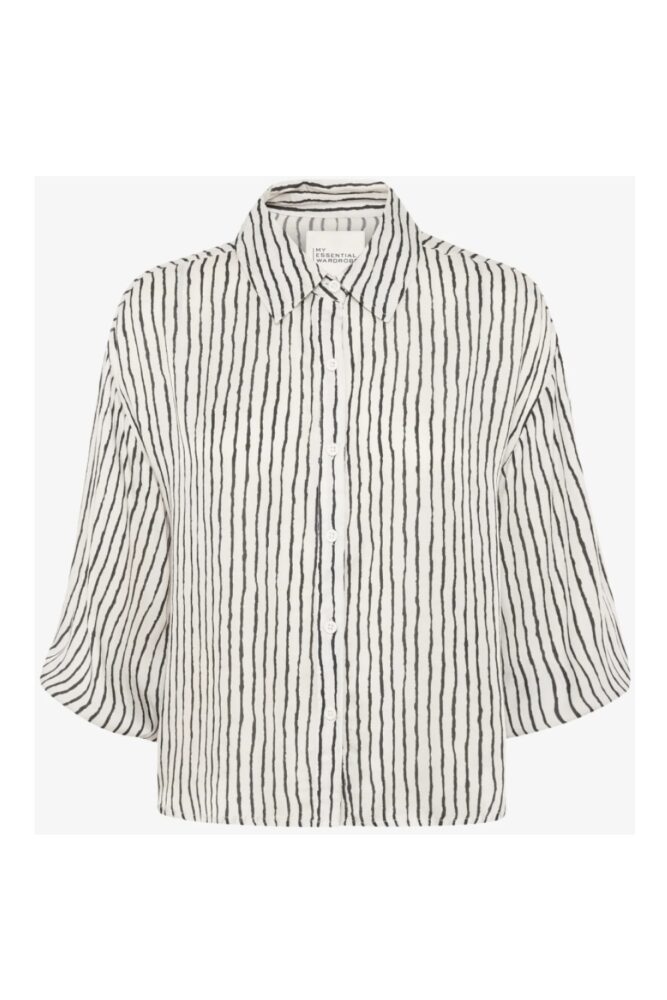 snow white black stripe melissa shirt1